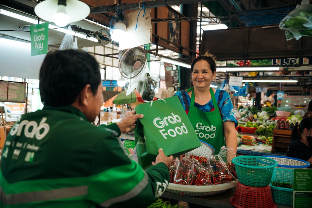 Bamboo forest absorbing carbon dioxide